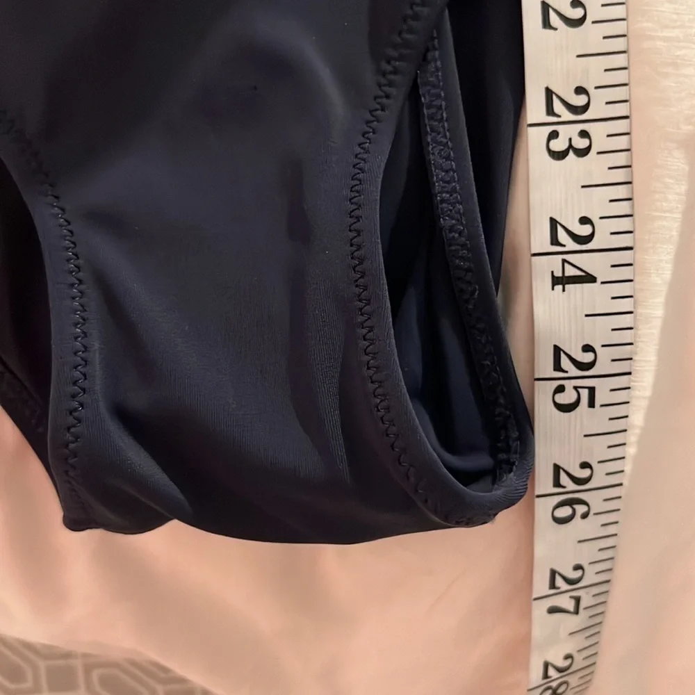 Lively,This Suit Slides On Like Butter,Open Squared Back,Navy, Ex.Conf,Sixe XS
